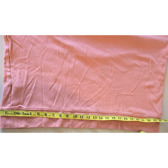 Ivy Park Embossed Logo Sweatshirt Women's L Pink Pullover - Picture 15 of 16